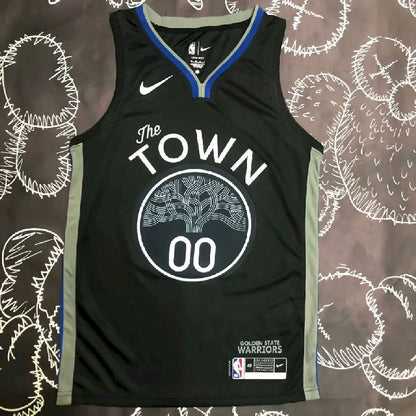 Camisa preta masculina Jonathan Kuminga Team