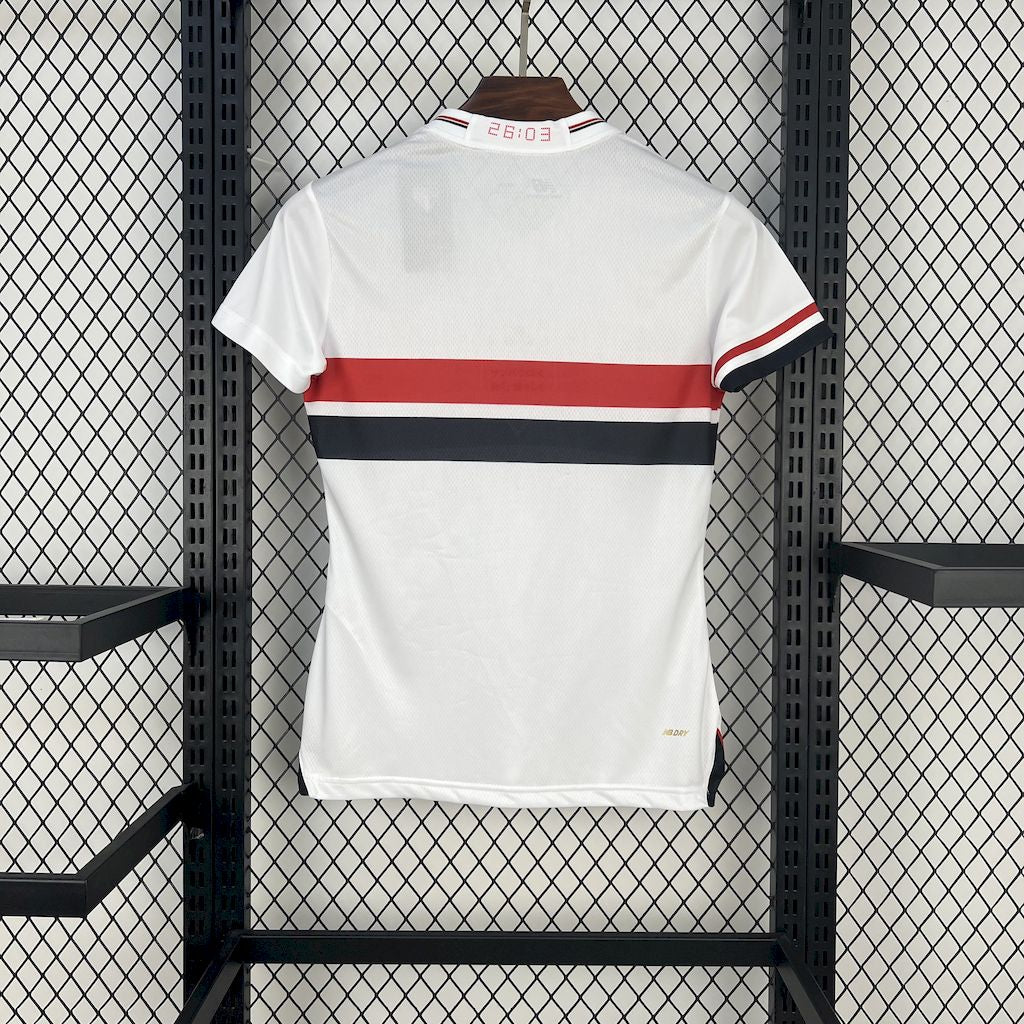 Camisa São Paulo 2025/26 Home Feminina