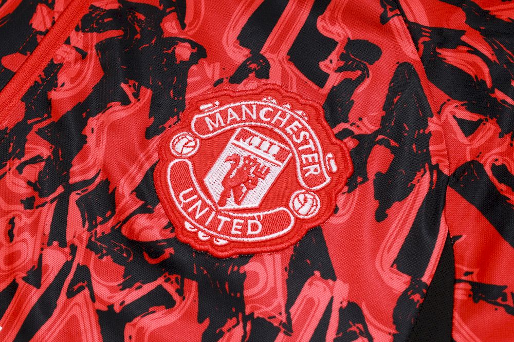 Suéter e calça adulto Manchester United 2023/24 com zíper 815