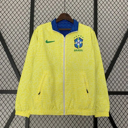 Corta-vento dupla face Brasil 2023