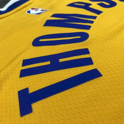 Camisa amarela masculina Klay Thompson versão jogador – Edição Statement