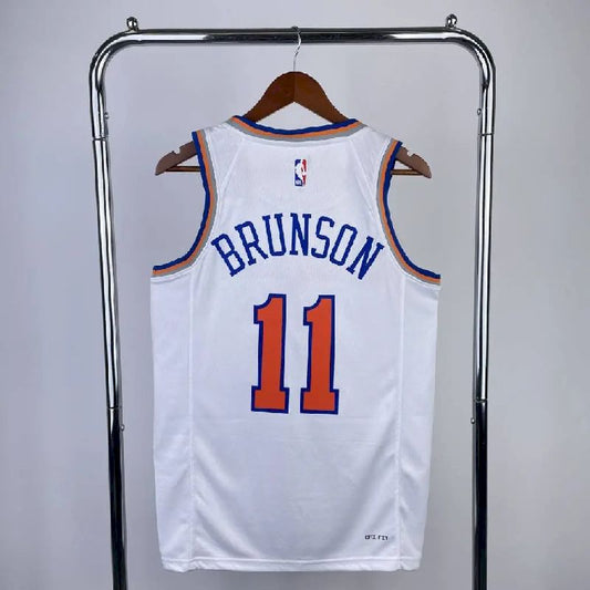 Men’s Jalen Brunson White Team Jersey
