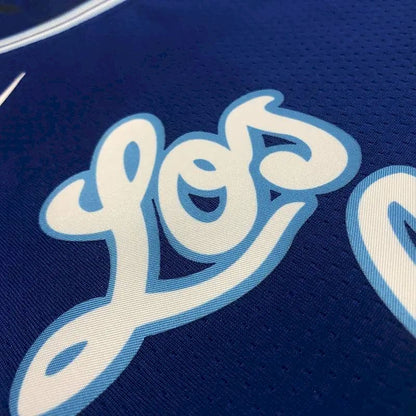 Camisa Masculina Russell Westbrook Royal Retro Classics 2020-21 Swingman Player Version – Edição Clássica