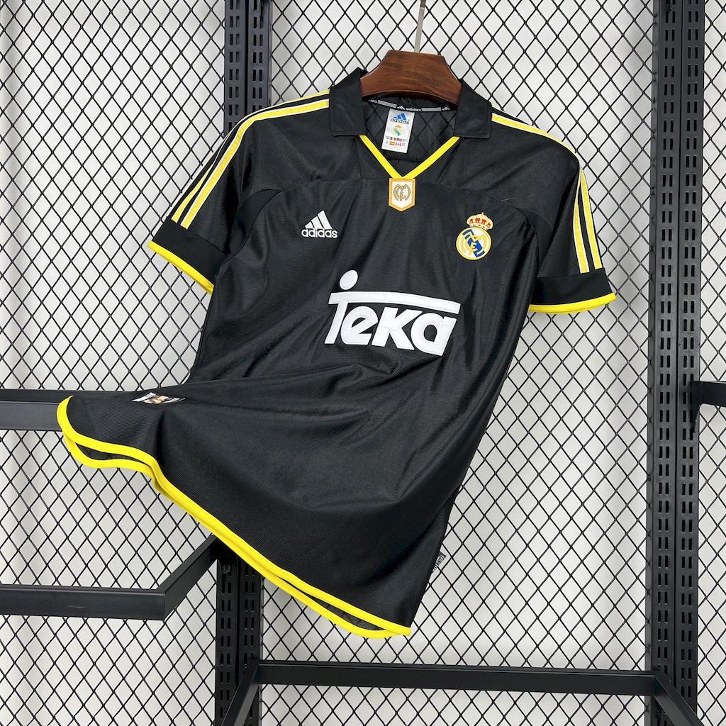 Camisa retrô reserva do Real Madrid 1998/00