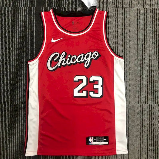 Camisa Michael Jordan Vermelha Masculina Swingman 2021-22 – Edição City