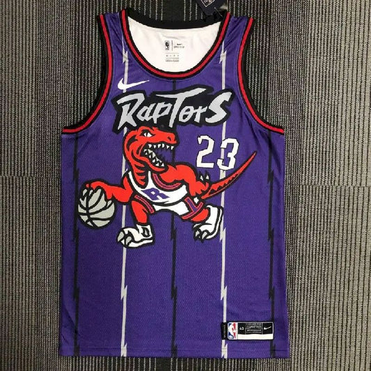 Men’s Fred VanVleet Purple Retro Team Jersey