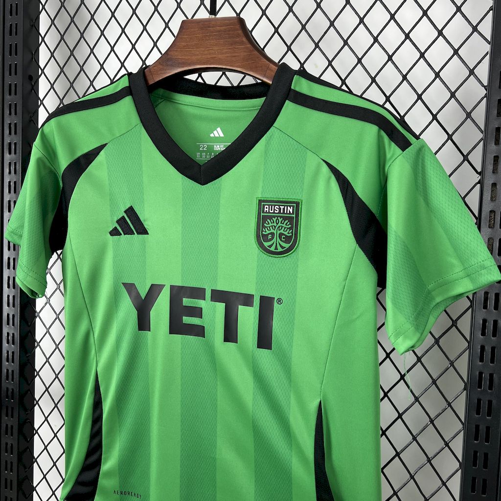 Austin FC 2025/26 Home Kids Kit