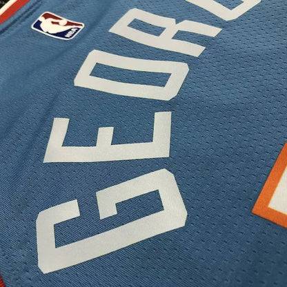 Camisa Paul George Swingman Masculina Azul – Edição City