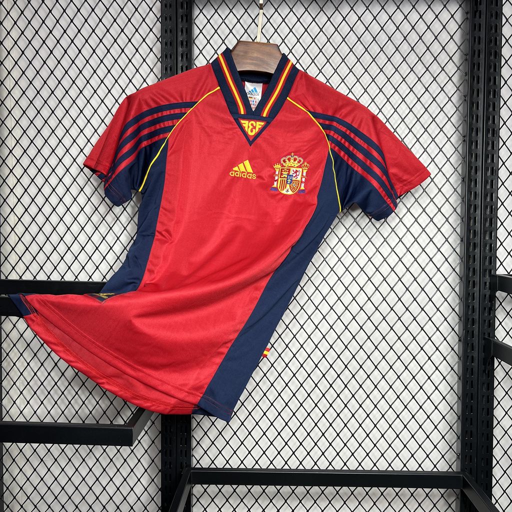 Camisa retrô da Espanha 1998