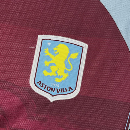 Camisa titular do Aston Villa 2025/26