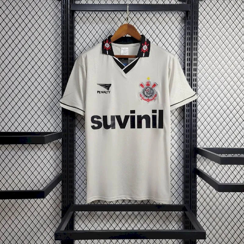 Camisa retrô Corinthians 1996 Home