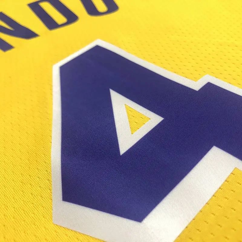 Camisa masculina amarela Swingman Rajon Rond – Edição Ícone