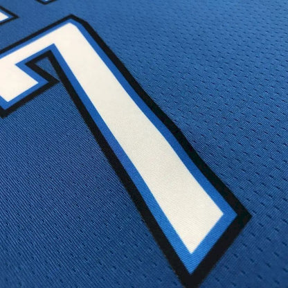 Camisa masculina Carmelo Anthony Swingman azul – Edição Icon