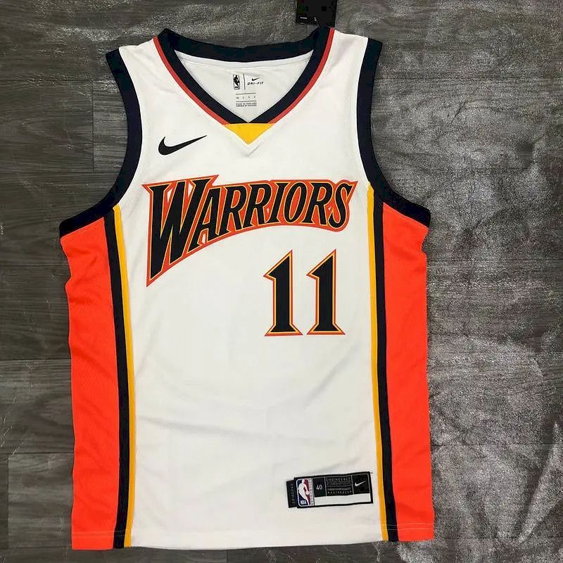 Camisa Swingman Throwback Branca Masculina Klay Thompson – Edição Clássicos Retrô