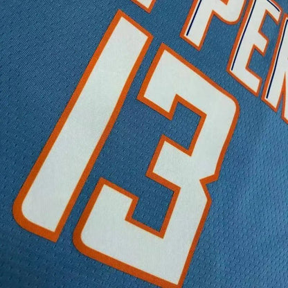 Camisa Paul George Swingman Masculina Azul – Edição City