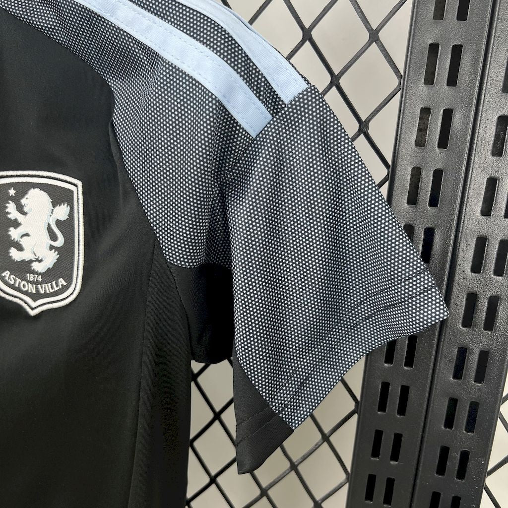 Aston Villa 2025/26 Away Kids Kit