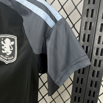 Aston Villa 2025/26 Away Kids Kit