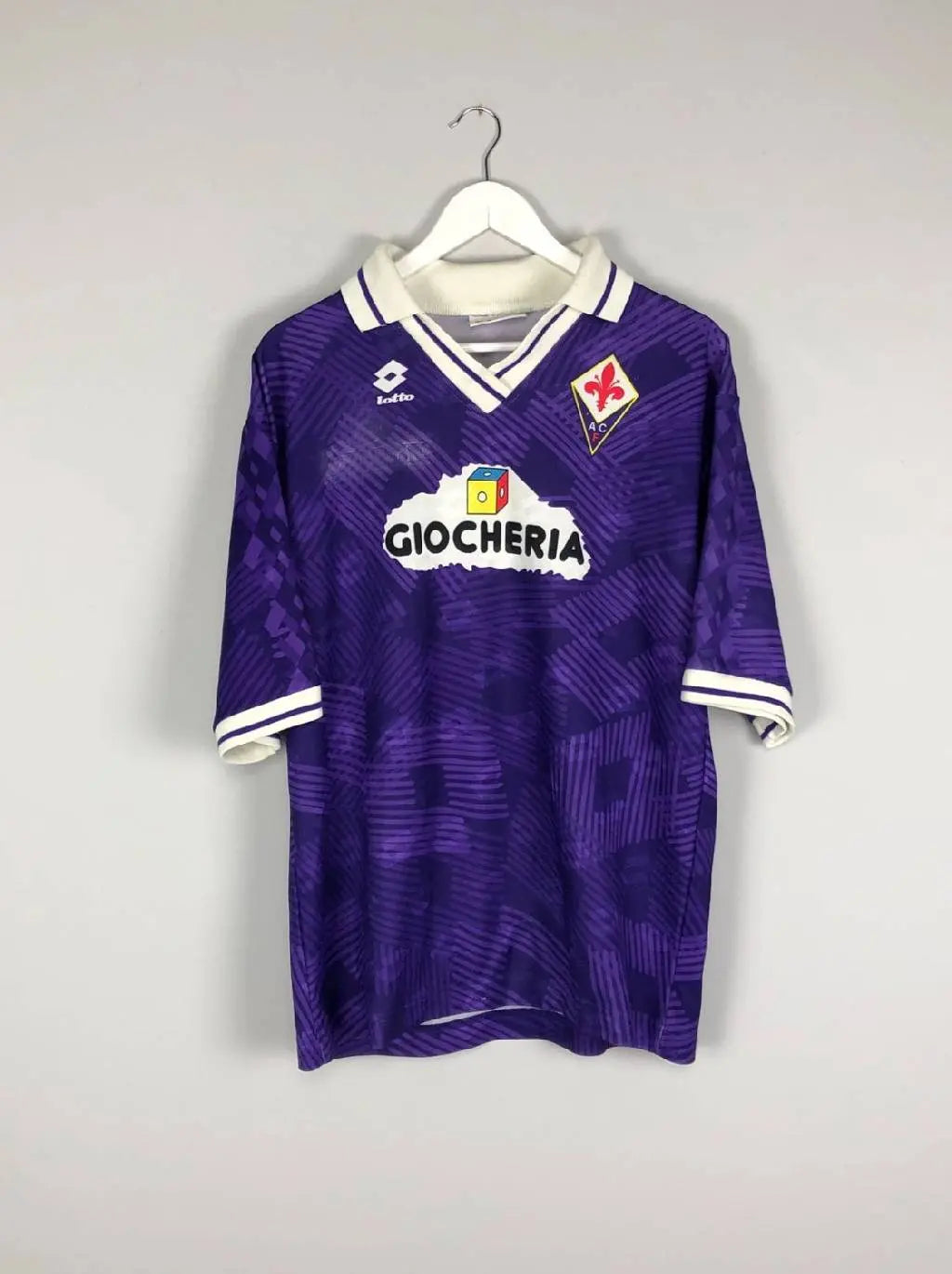 Camisa retrô principal da Fiorentina 1991-92