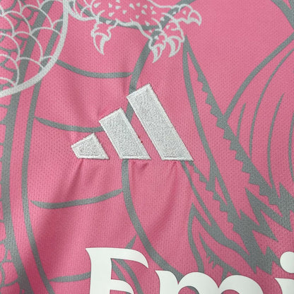 Camisa Real Madrid 2025/26 Edição Especial Dragão Rosa