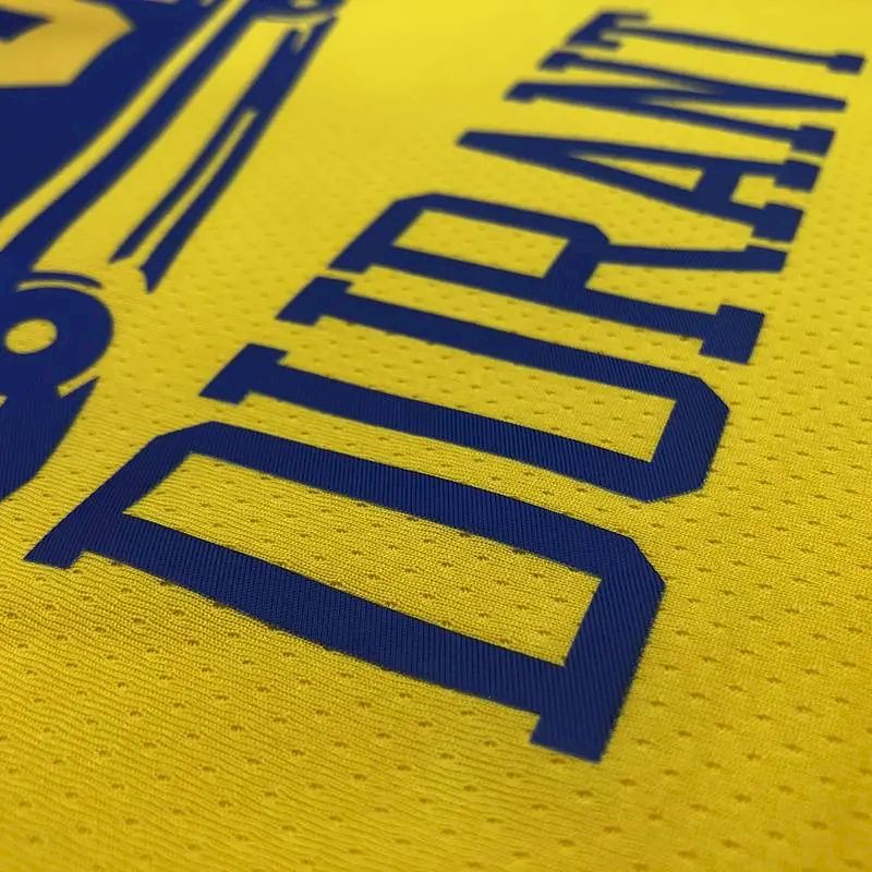 Camisa Kevin Durant Masculina Amarela Versão Jogador – The City Classic Edition