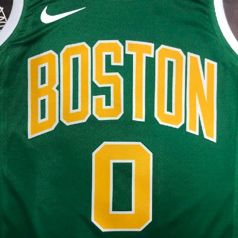 Camisa masculina verde Jayson Tatum Team