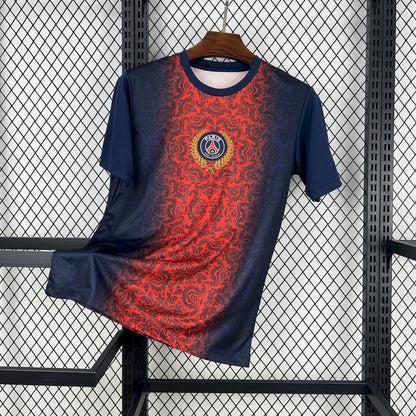 Paris Saint-Germain 2025/26 Campeones De Europa Red And Blue Jersey 2