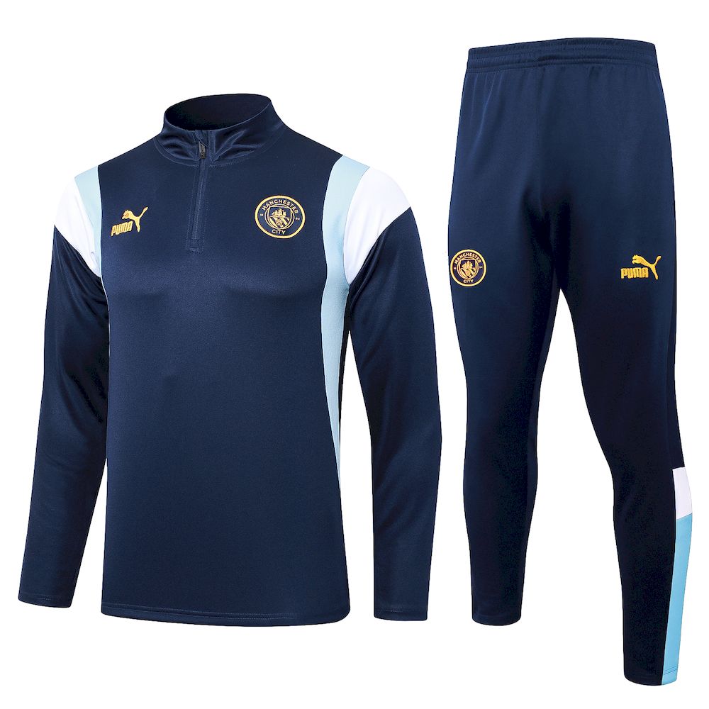 Suéter e calça Manchester City 2024/25 com zíper e meio zíper 815