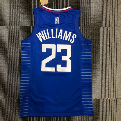 Camisa azul masculina Lou Williams Team – Edição de 75º aniversário