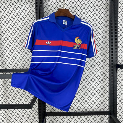 Camisa retrô da França 1984