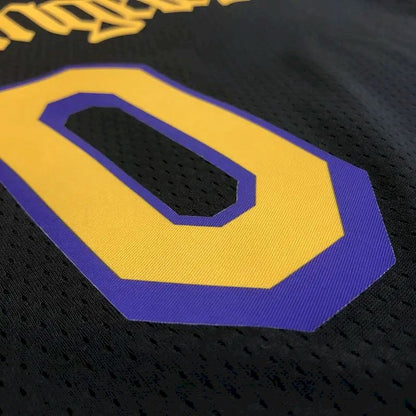 Camisa Masculina Kyle Kuzma 2020-21 Preta Swingman Versão Jogador – Noche Latina