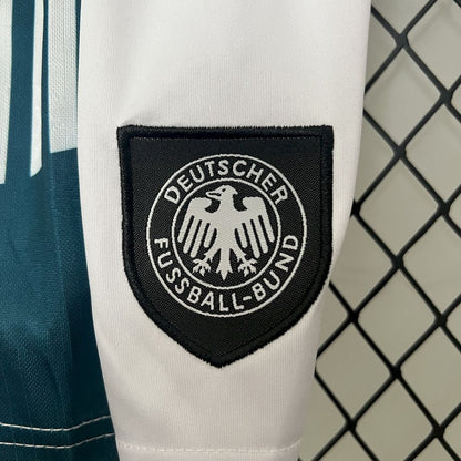 Camisa e shorts retrô infantil reserva da Alemanha 1996