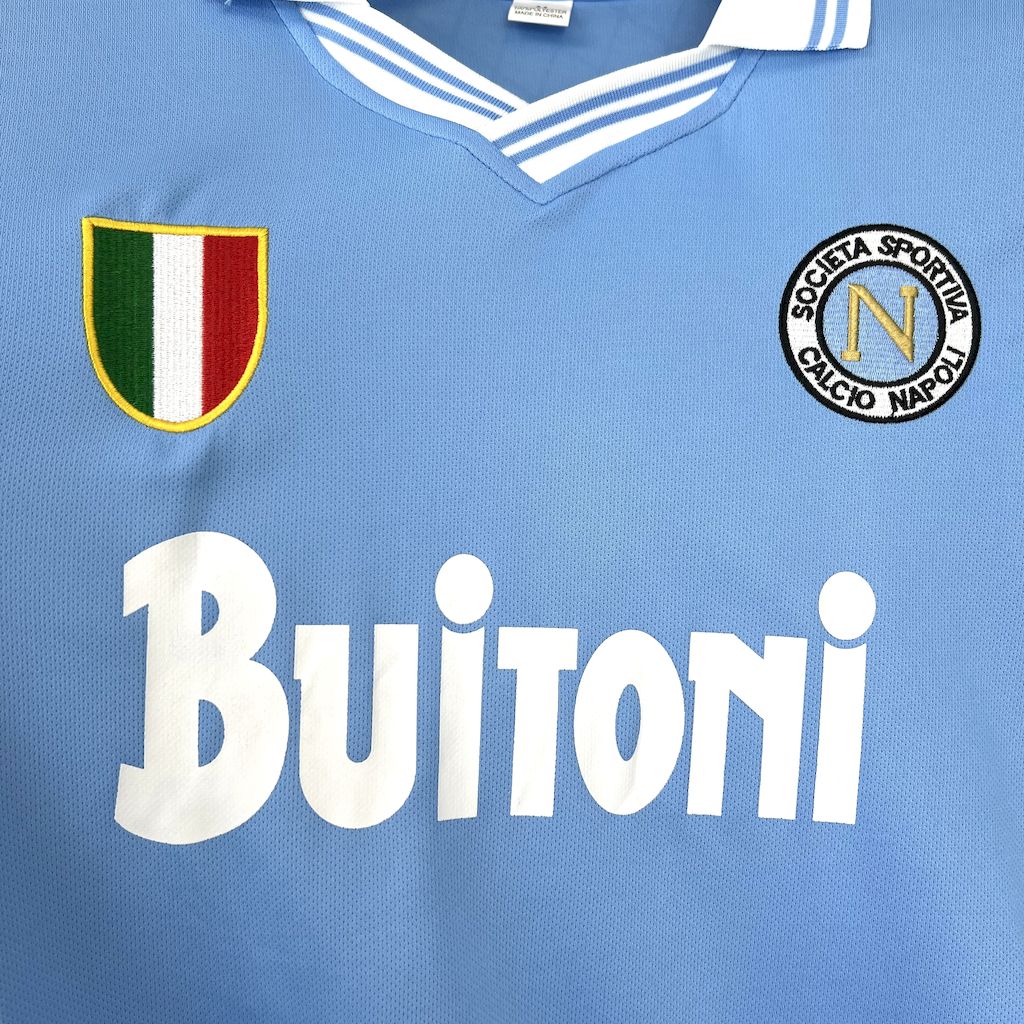 Camisa retrô do Napoli 1986/87