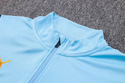 Suéter e calça Manchester City 2024/25 com zíper e meio zíper 815