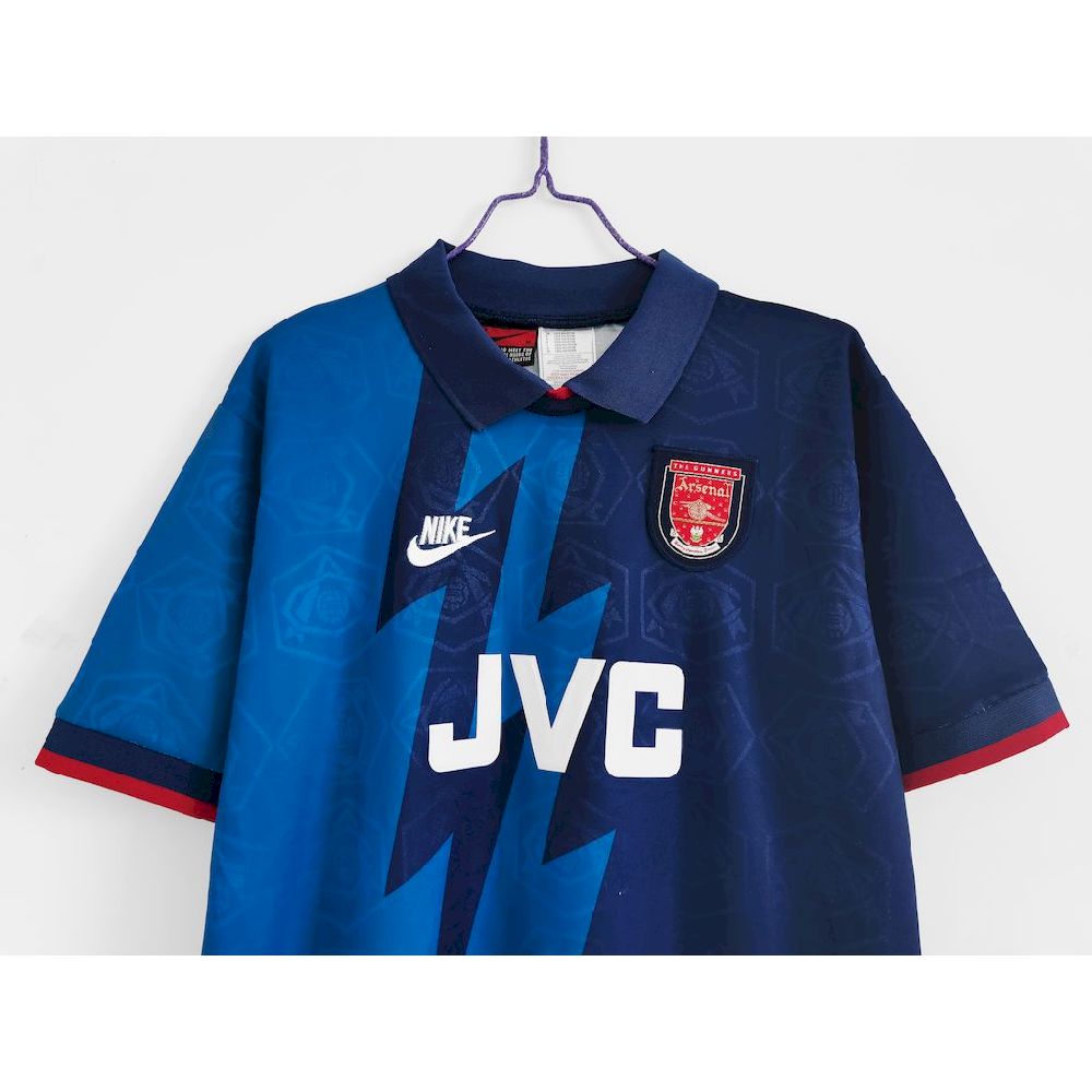 Camisa retrô reserva do Arsenal 1995/96