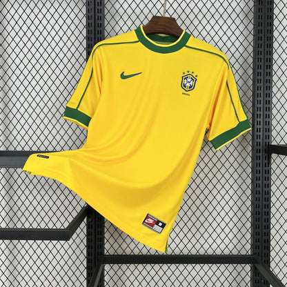 Camisa retrô do Brasil 1998