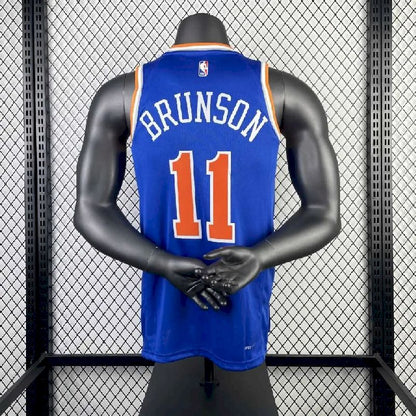 Camisa Masculina Jalen Brunson Away Azul