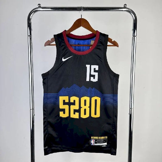 Denver Nuggets 2024/25 City Edition Black Color JOKIC#15
