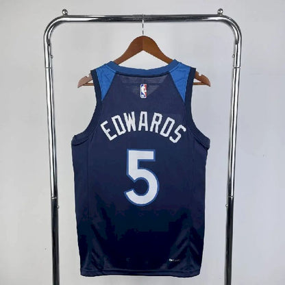Camisa masculina Anthony Edwards da seleção visitante 2023