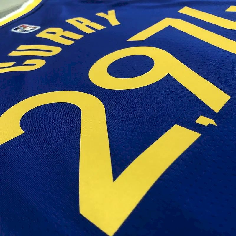Camisa masculina Stephen Curry 2.974ª de 3 pontos – Edição de 75º aniversário