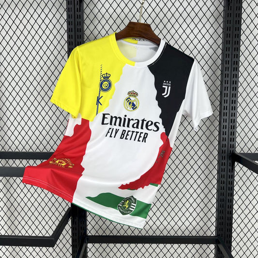 Men's Cristiano Ronaldo 2025/26 all club mix Jersey
