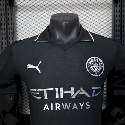 Men's Manchester City 2025/26 Away Jersey Player Version