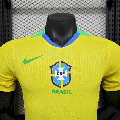 Men's Brazil 2025/26 Home Jersey Player Version