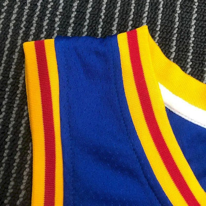 Camisa Stephen Curry Azul Masculina - Edição Clássica do 75º Aniversário