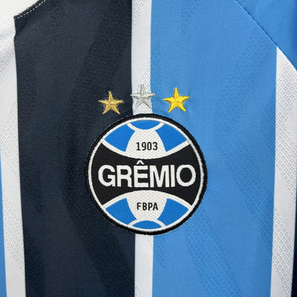 Men's Grêmio 2025/26 Home Long Sleeve Jersey