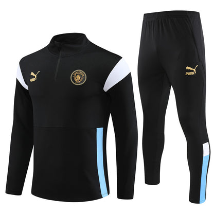 Suéter e calça Manchester City 2023/24 com zíper e meio zíper 14001