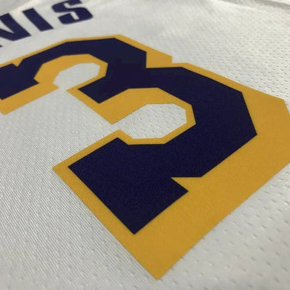 Camisa branca masculina Anthony Davis Team – Edição de 75º aniversário