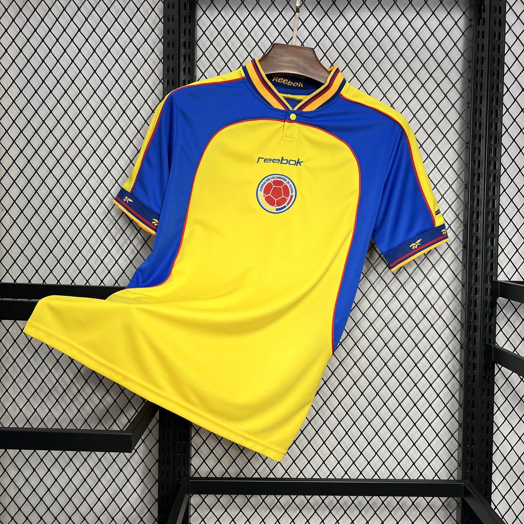 Camisa retrô da seleção da Colômbia de 2001