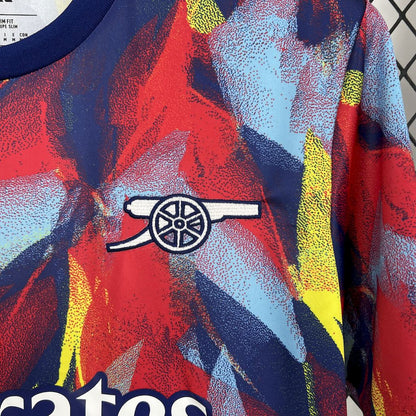 Arsenal 2025/26 Colorful pre-match training Jersey