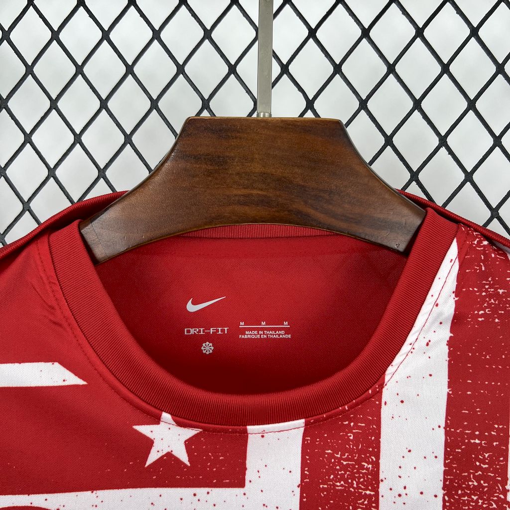 Atlético Madrid 2025/26 Pre-Match training Long Sleeves Jersey