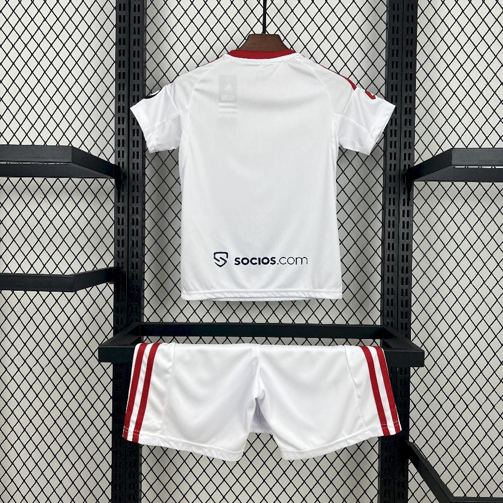 Sevilla 2025/26 Home Jersey Kids Kit